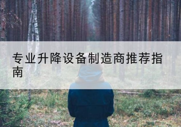 岐山电动剪叉升降平台厂家-专业升降设备制造商推荐指南